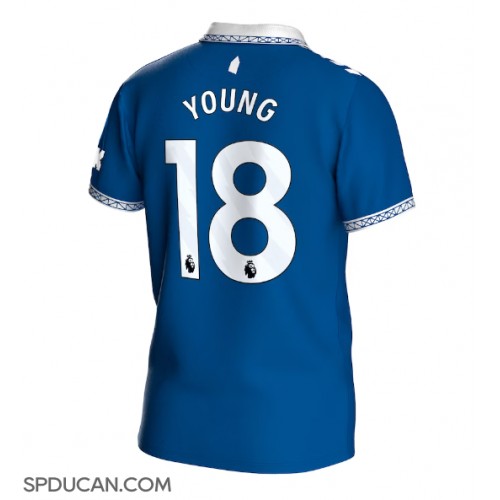 Muški Nogometni Dres Everton Ashley Young #18 Domaci 2023-24 Kratak Rukav